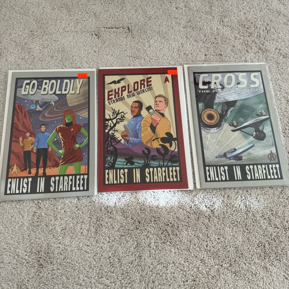 Enlist In Starfleet 3 Comic Books